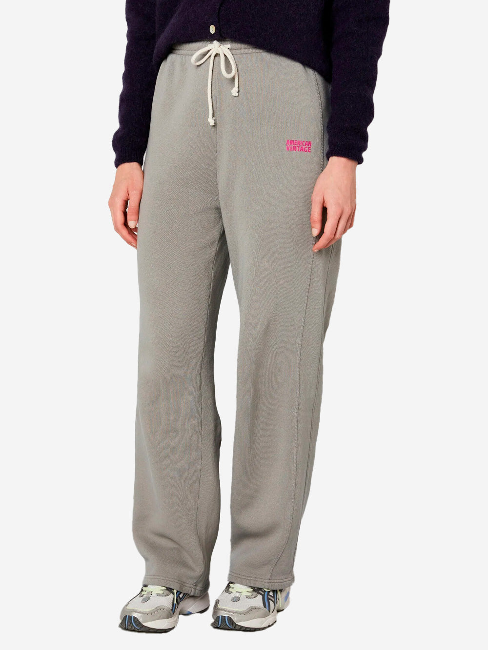 AMERICAN VINTAGE Pantaloni jogging grigi Grigio Urbanstaroma