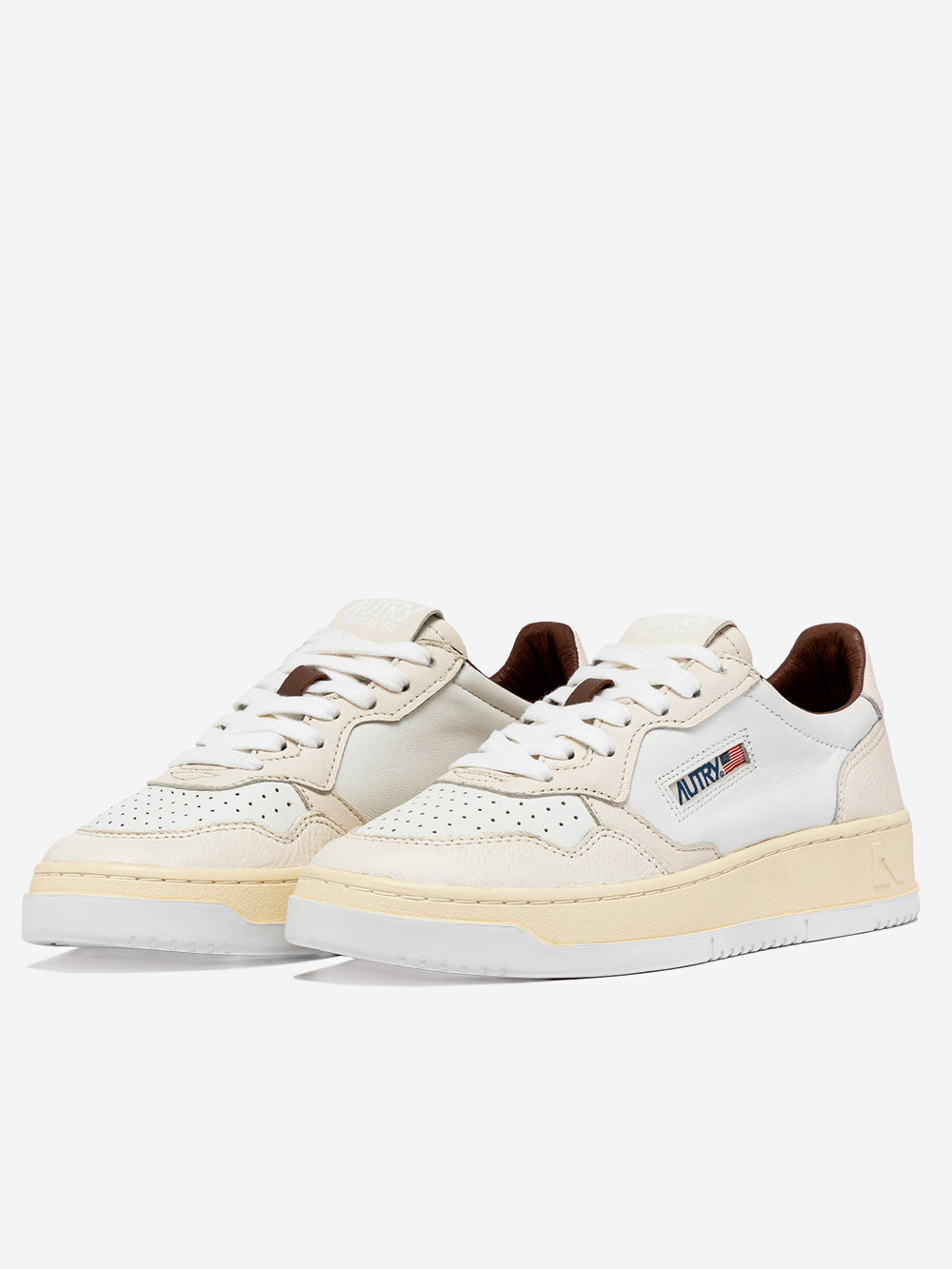 AUTRY Sneakers Medalist Low Man bianche Bianco Urbanstaroma