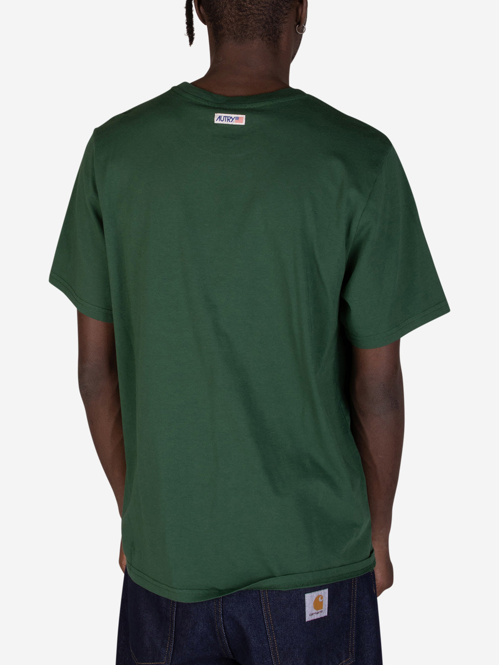 AUTRY T-shirt main verde Verde Urbanstaroma