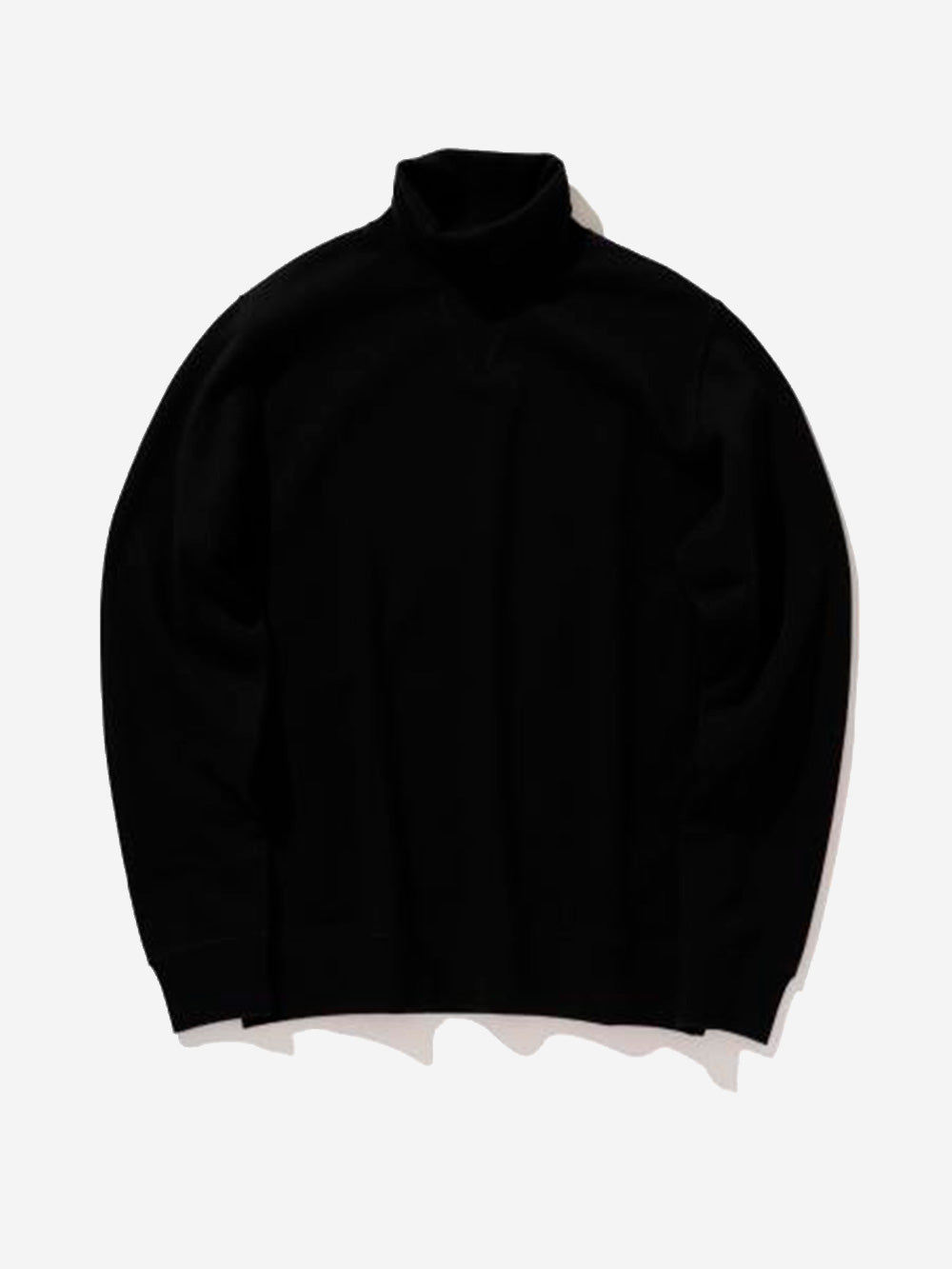 BEAMS PLUS Sweat Turtle Neck nero Nero Urbanstaroma