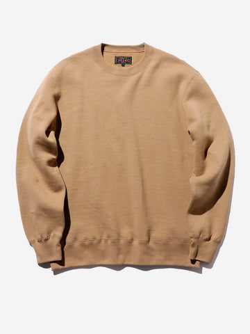 Sweat Crew Raised Back beige