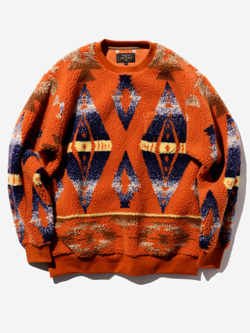 Crew Boa jacquard orange