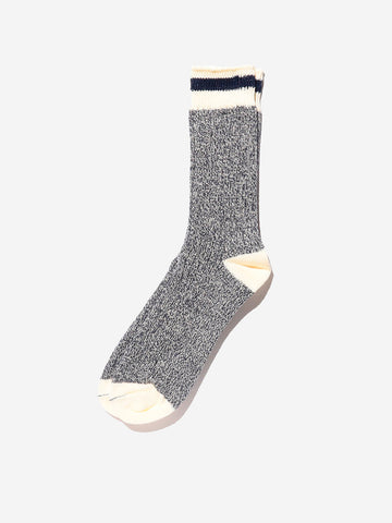 Chaussettes en tissu gris