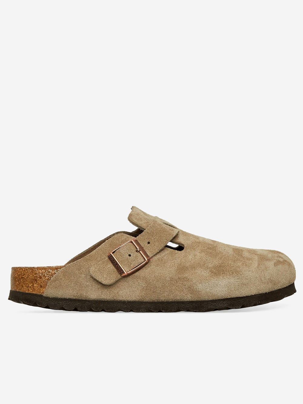 BIRKENSTOCK Boston suede taupe Beige Urbanstaroma