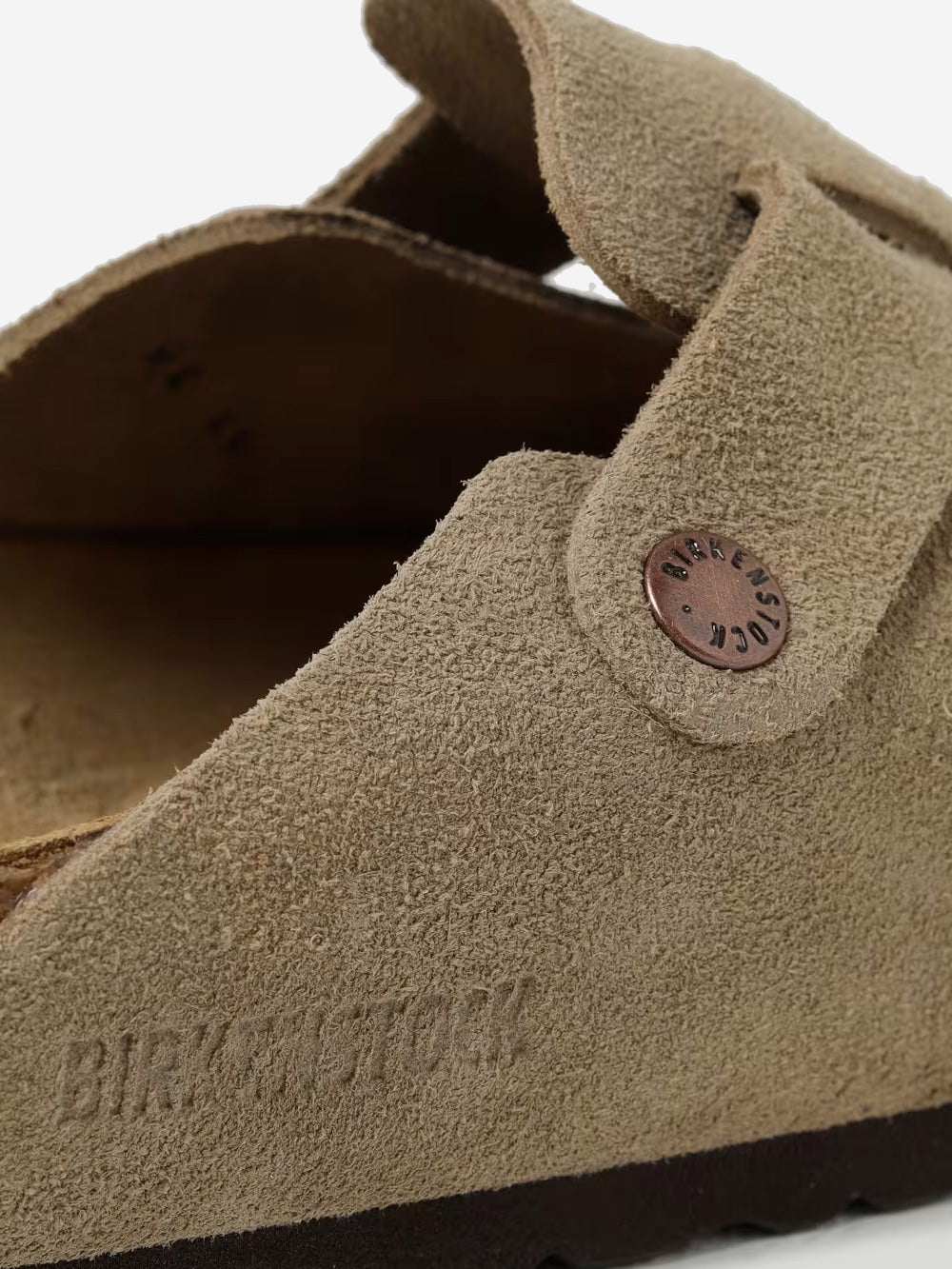 BIRKENSTOCK Boston suede taupe Beige Urbanstaroma