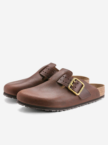 BIRKENSTOCK Boston Bold marroni pelle anilina Marrone