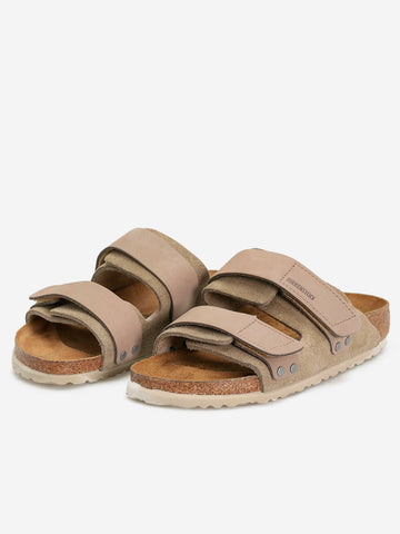 BIRKENSTOCK Uji suede e nubuck tortora Tortora