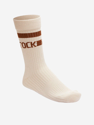 Beige Tennissocken