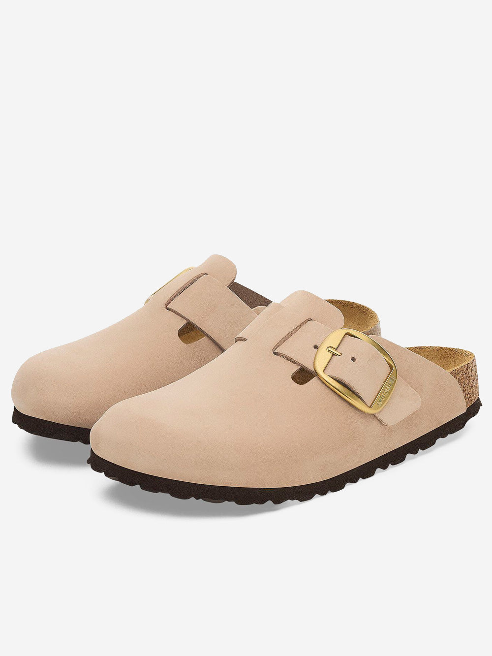 BIRKENSTOCK Boston Big Buckle nabuk sabbia Sabbia Urbanstaroma