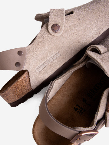 BIRKENSTOCK Clogs Tokio suede tortora Tortora