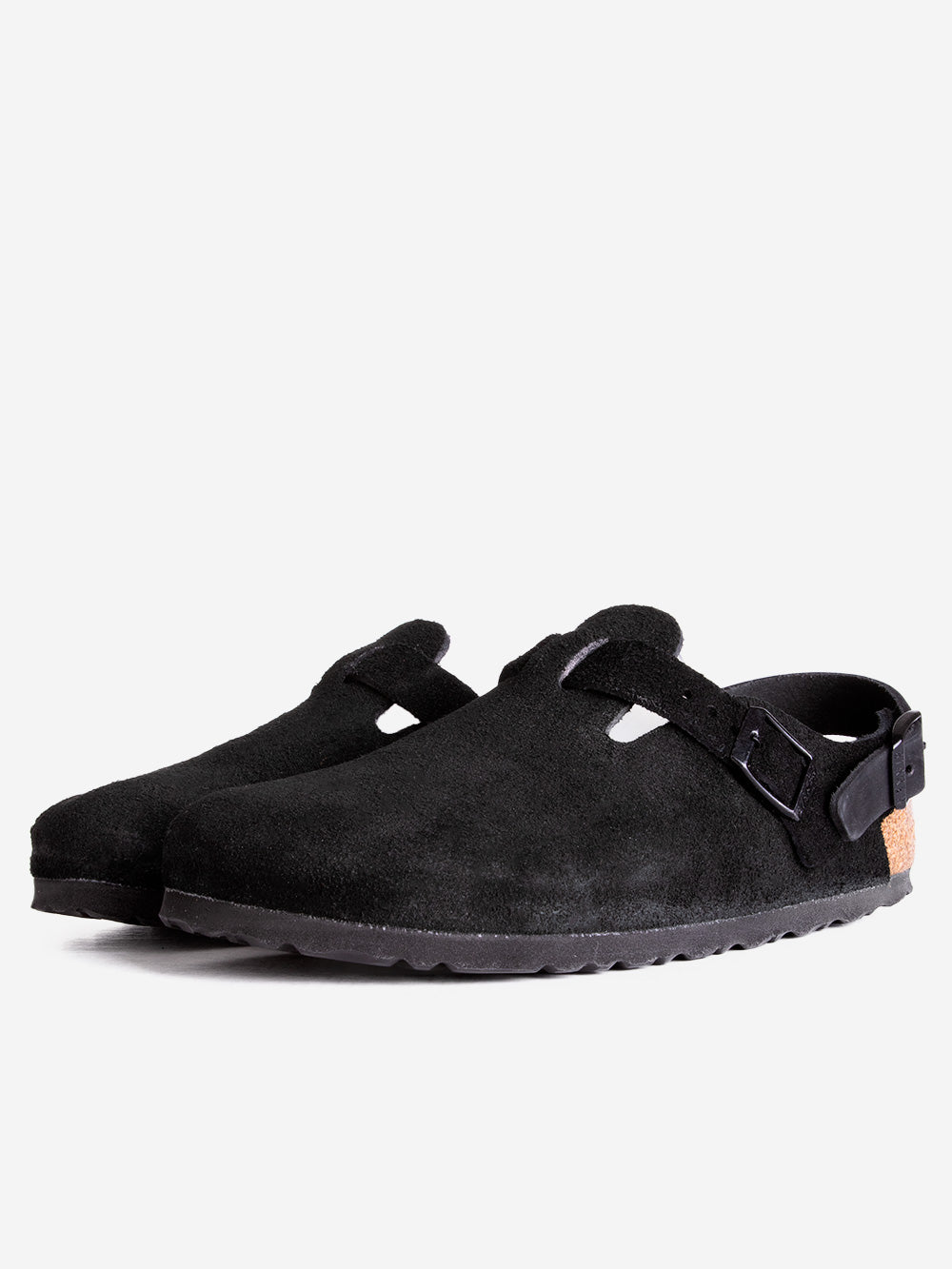 BIRKENSTOCK Clogs Tokio suede nere Nero Urbanstaroma