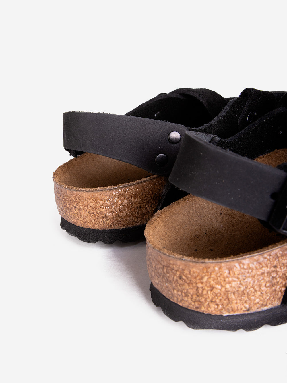 BIRKENSTOCK Clogs Tokio suede nere Nero Urbanstaroma