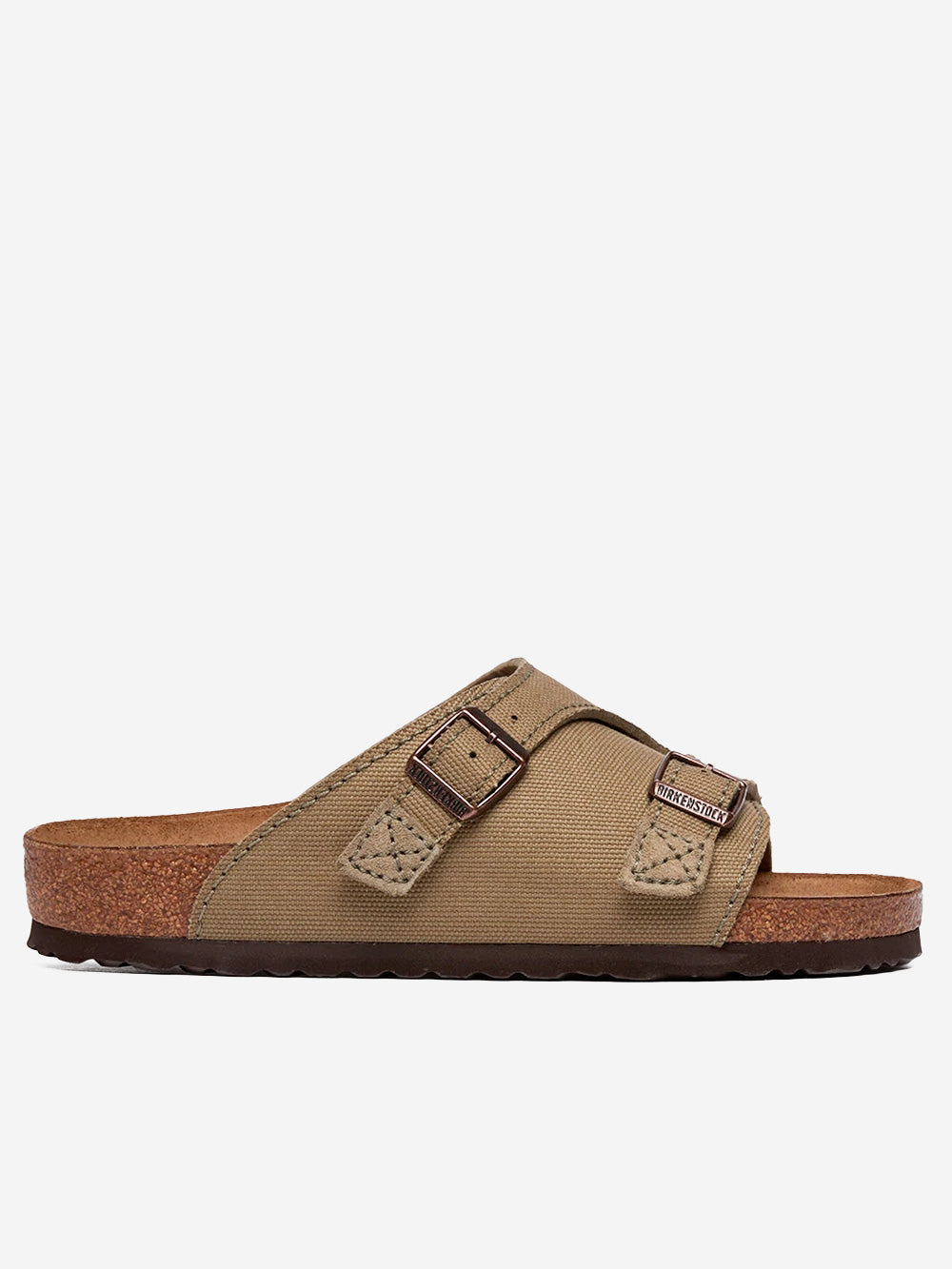 BIRKENSTOCK Zürich canvas e suede faded khaki verde Urbanstaroma