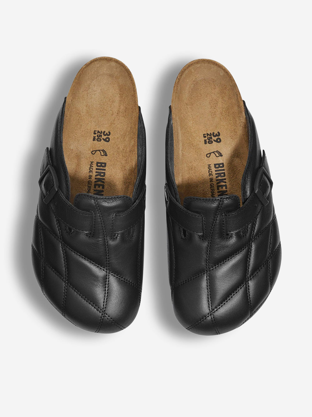 BIRKENSTOCK Boston Quilted nere Nero Urbanstaroma