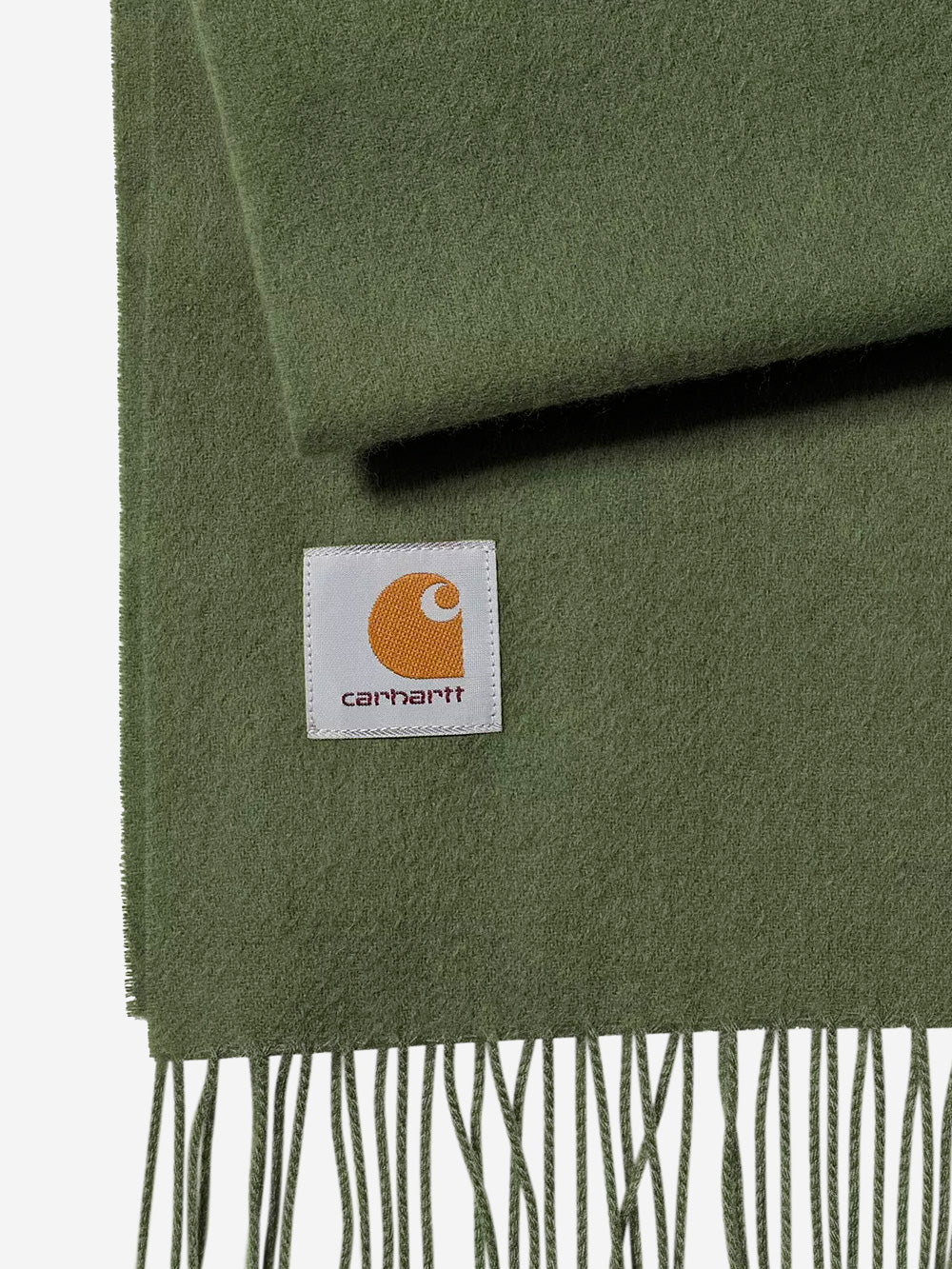 CARHARTT WIP Sciarpa con frange Clan Verde Urbanstaroma