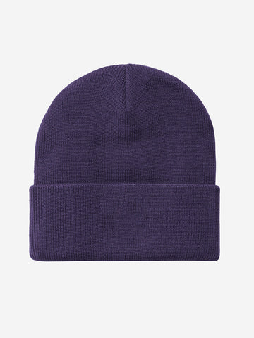 Short Watch hat purple