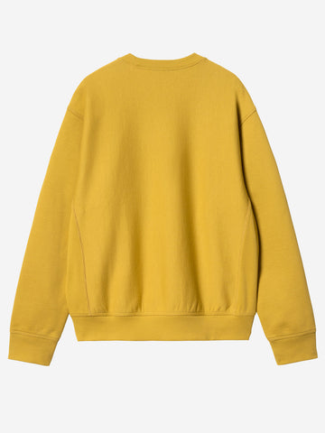 American Script Sweatshirt giallo