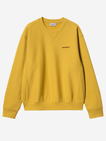 American Script Sweatshirt giallo