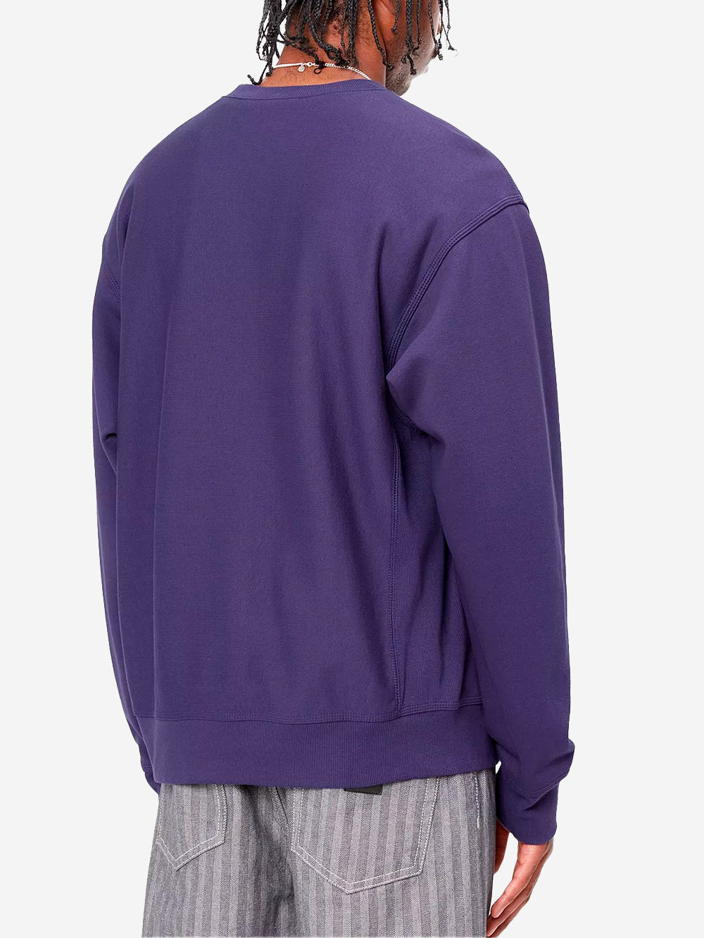 CARHARTT WIP Felpa American Script viola Viola Urbanstaroma