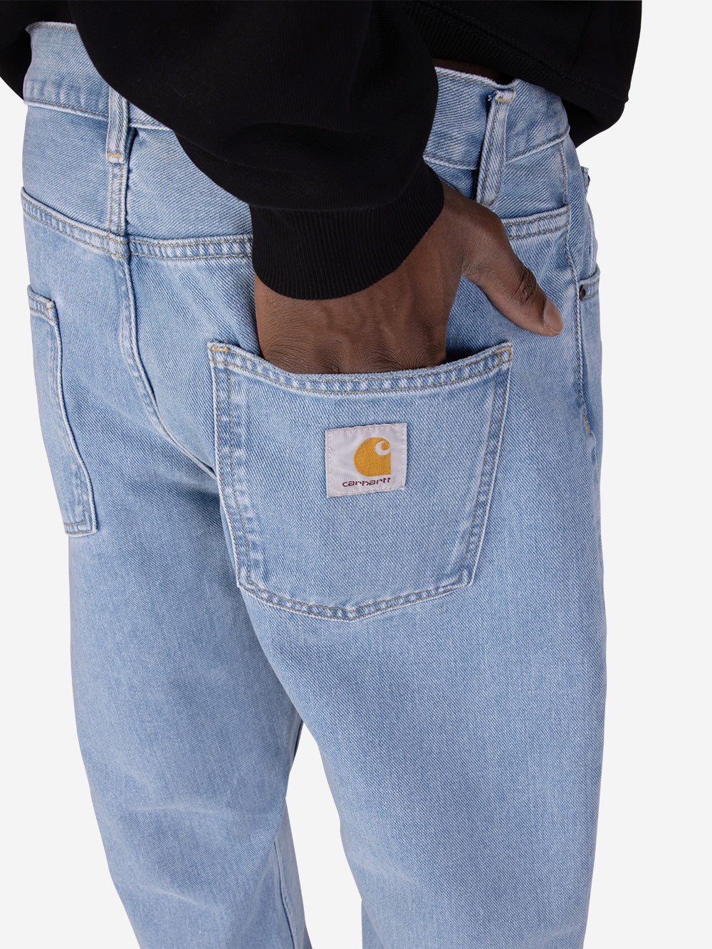 CARHARTT WIP Newel Pant jeans azzurri blu Urbanstaroma