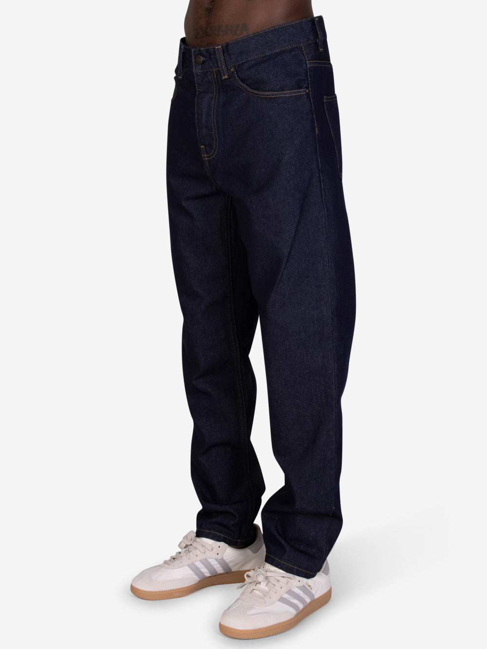 CARHARTT WIP Newel Pant blue jeans Blu Urbanstaroma