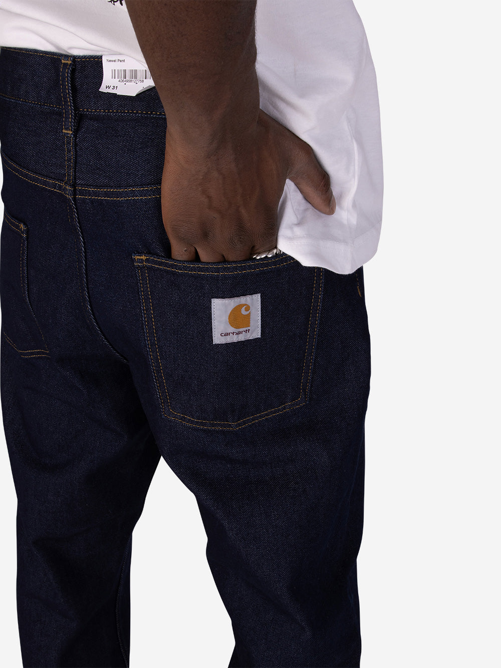 CARHARTT WIP Newel Pant blue jeans Blu Urbanstaroma