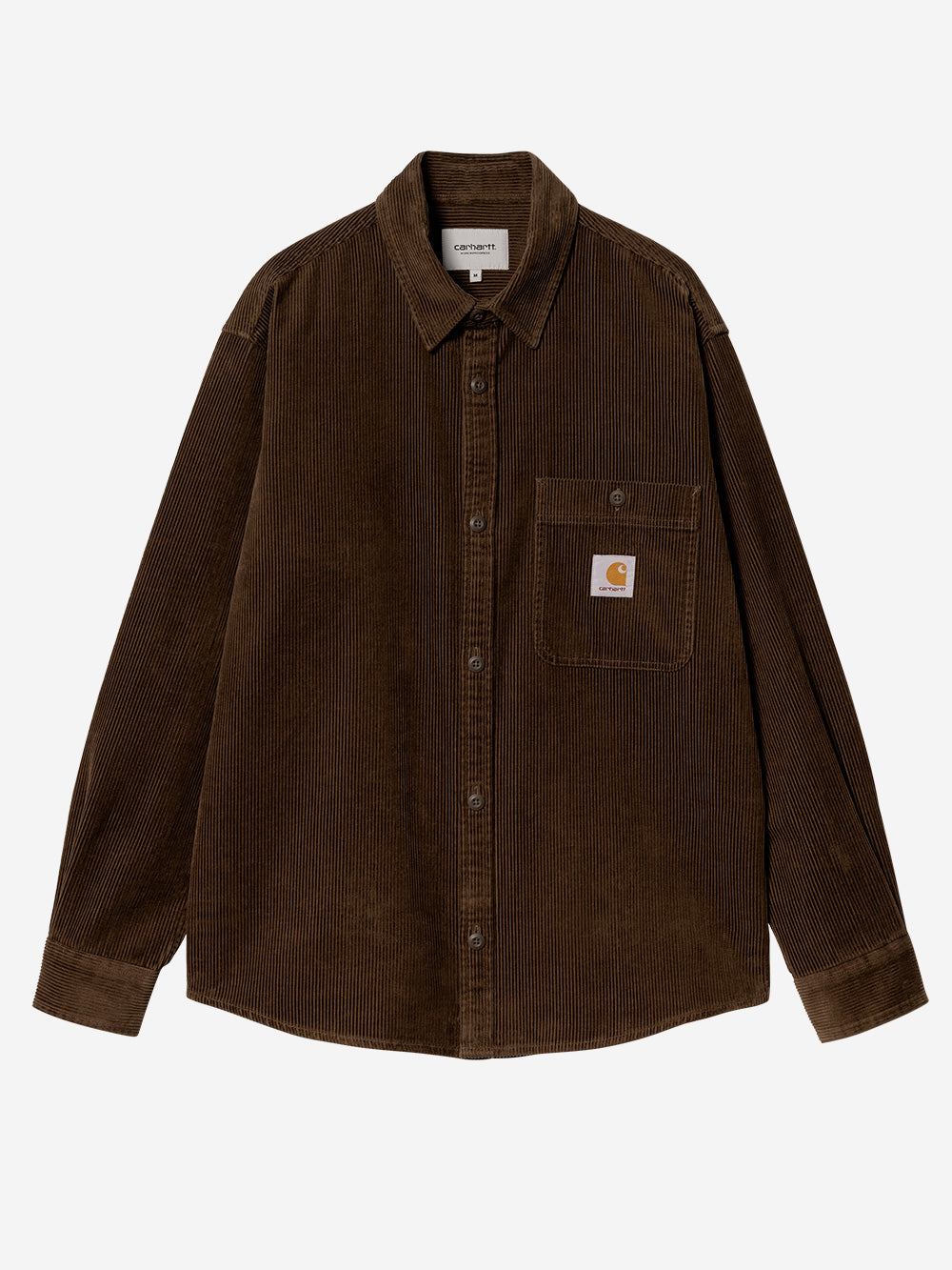 CARHARTT WIP L/S Flint Shirt marrone Marrone Urbanstaroma