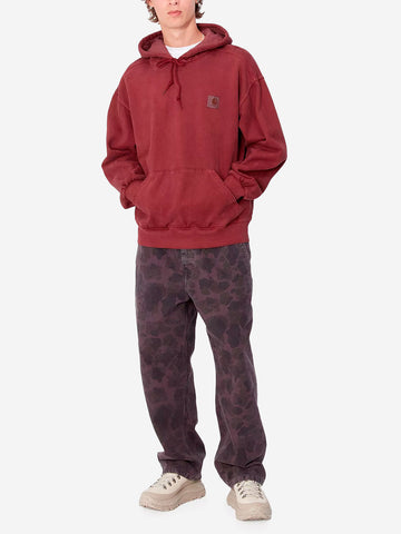 CARHARTT WIP Hoodie Vista Sweat rossa Rosso