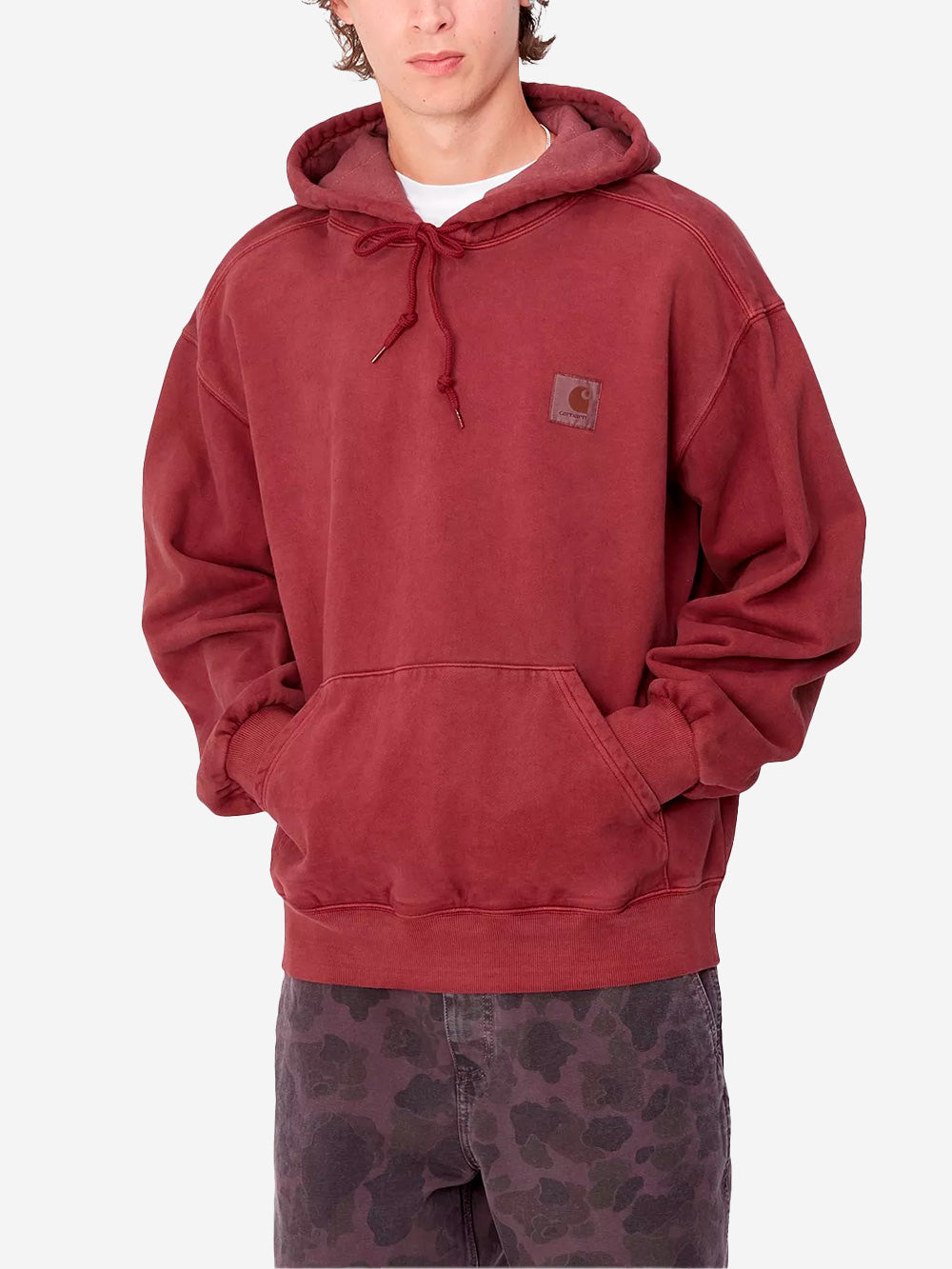 CARHARTT WIP Hoodie Vista Sweat rossa Rosso Urbanstaroma