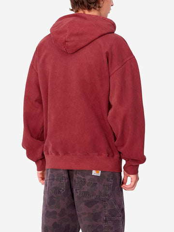 CARHARTT WIP Hoodie Vista Sweat rossa Rosso