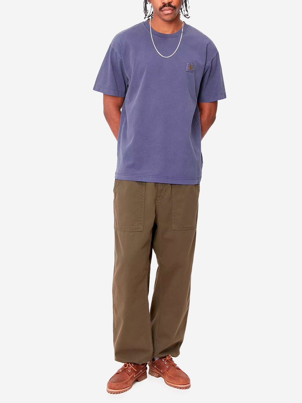 CARHARTT WIP T-shirt viola S/S Vista Viola Urbanstaroma