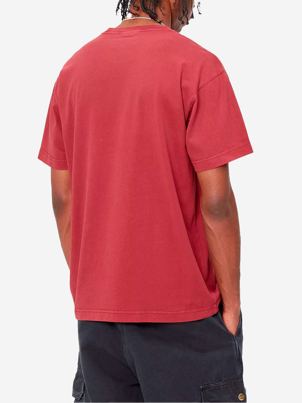 CARHARTT WIP T-shirt rossa S/S Vista Rosso Urbanstaroma