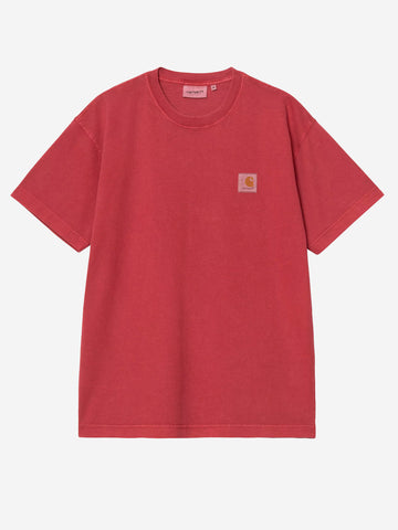 CARHARTT WIP T-shirt rossa S/S Vista Rosso