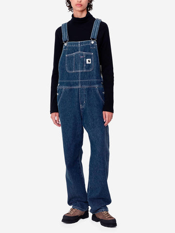 W Bib denim dungarees