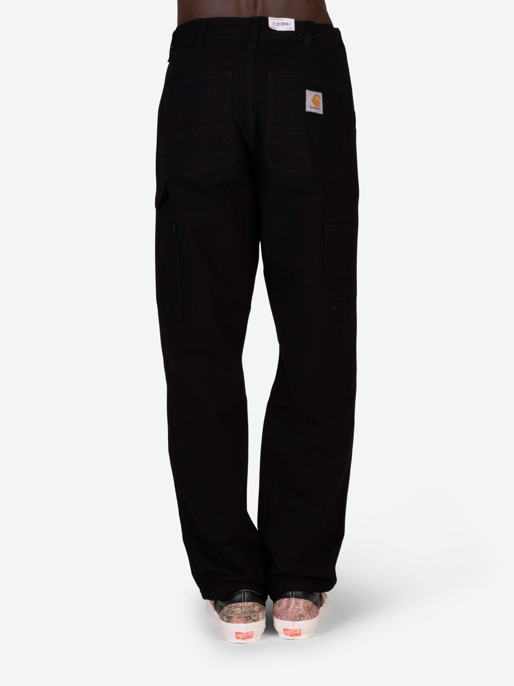 CARHARTT WIP Pantaloni Single Knee neri Nero Urbanstaroma