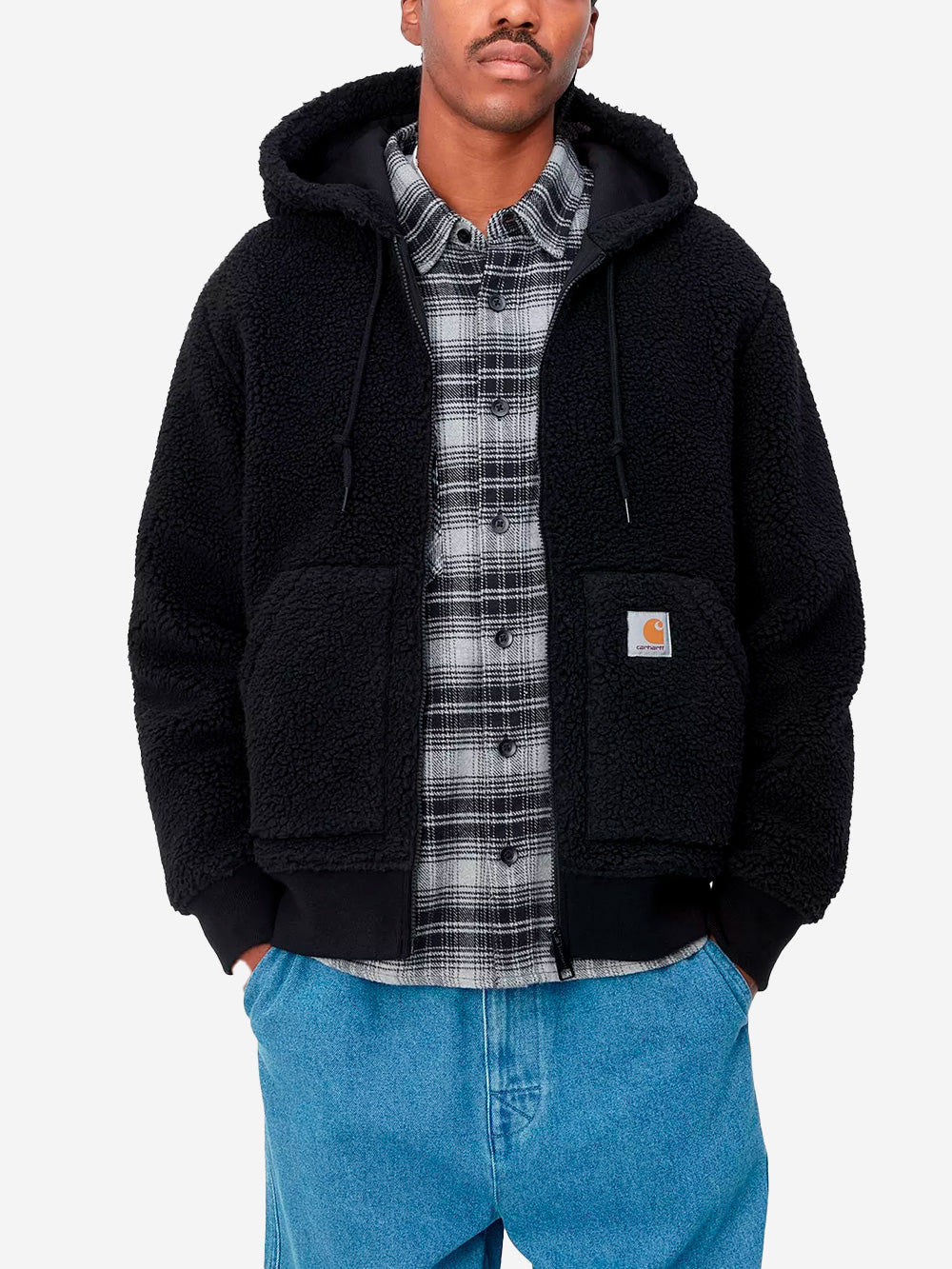 CARHARTT WIP Giacca in pile OG Active Liner Nero Urbanstaroma