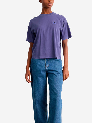 CARHARTT WIP W t-shirt S/S Nelson viola Viola