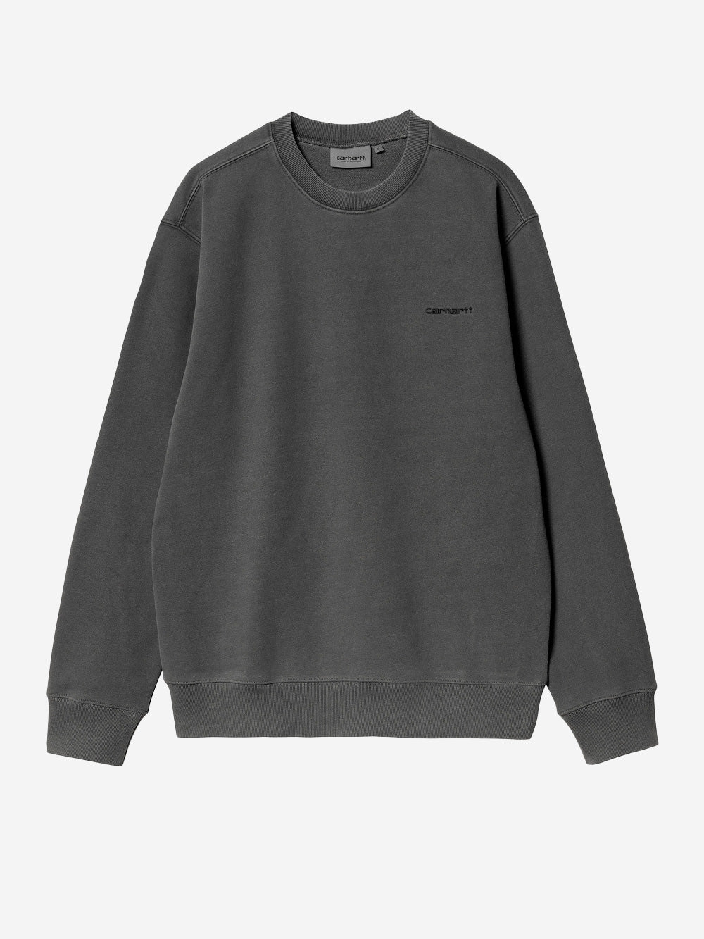 CARHARTT WIP Duster Script Sweat nera Nero Urbanstaroma