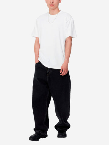 S/S Duster Script white t-shirt