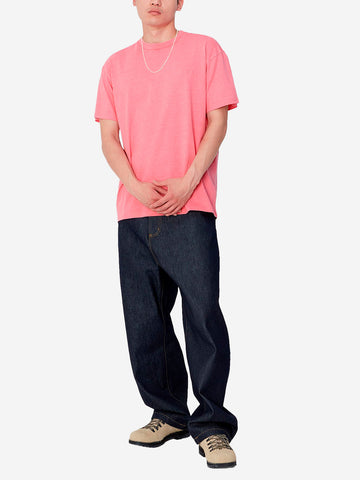 S/S Duster Script t-shirt pink