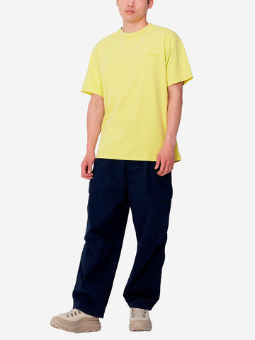 S/S Duster Script t-shirt lime