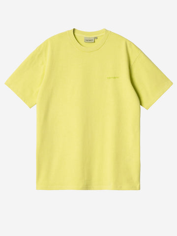 S/S Duster Script t-shirt lime