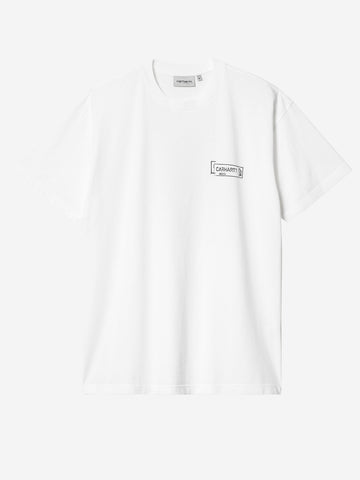 S/S Stamp T-Shirt white