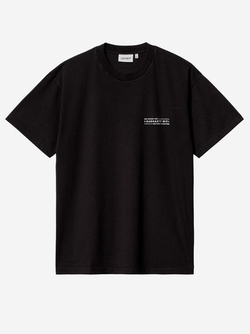 S/S Stamp T-Shirt Black