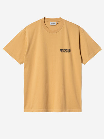 S/S Stamp T-Shirt beige