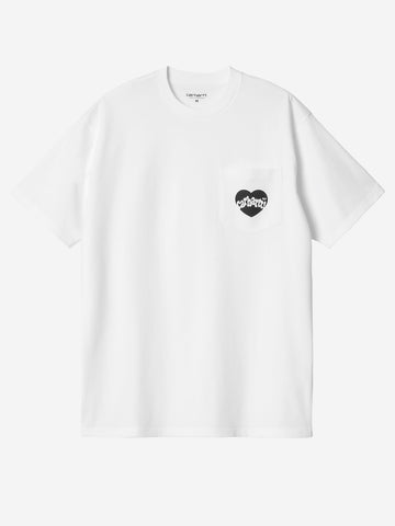 S/S Amour Pocket T-Shirt White