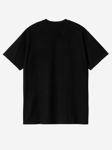 S/S Amour Pocket Black T-Shirt