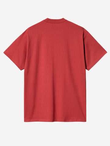 S/S Amour Pocket Red T-Shirt