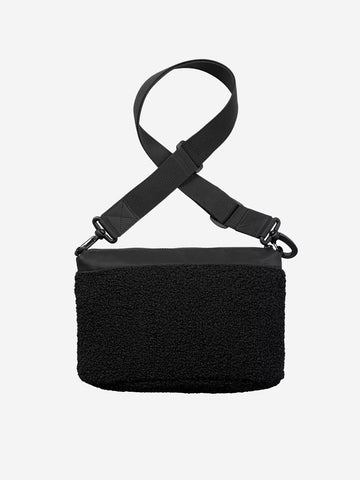 CARHARTT WIP Borsa in pile Orla strap Nero