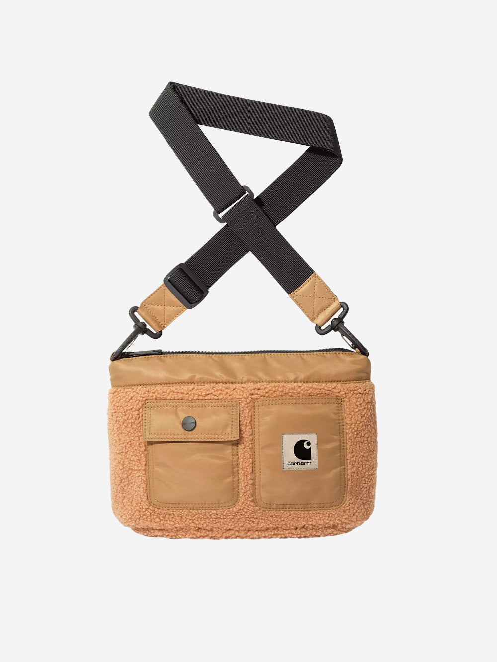 CARHARTT WIP Borsa in pile Orla strap Noce Urbanstaroma